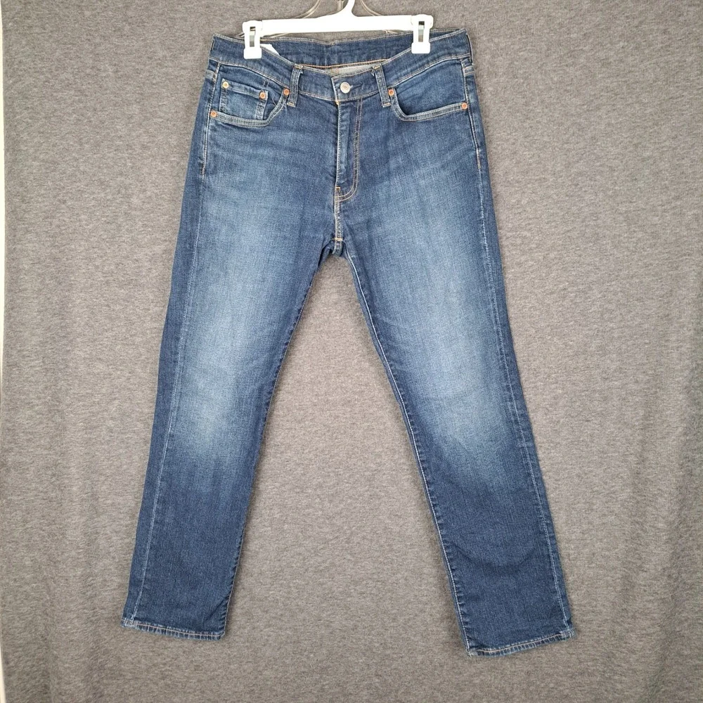 Levi's Premium 541 Athletic Taper Jeans Men's 32x31 Dark Wash Big E Tag 32x32
